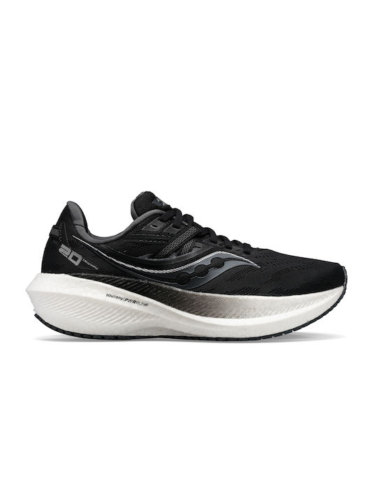 Saucony Triumph 20 Herren Sportschuhe Laufen Schwarz