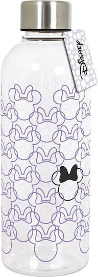 Stor Sticlă pentru Copii Minnie Plastic Alb 850ml