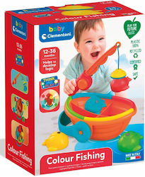 Clementoni Angelspielzeug Colour Fishing für 12++ Monate