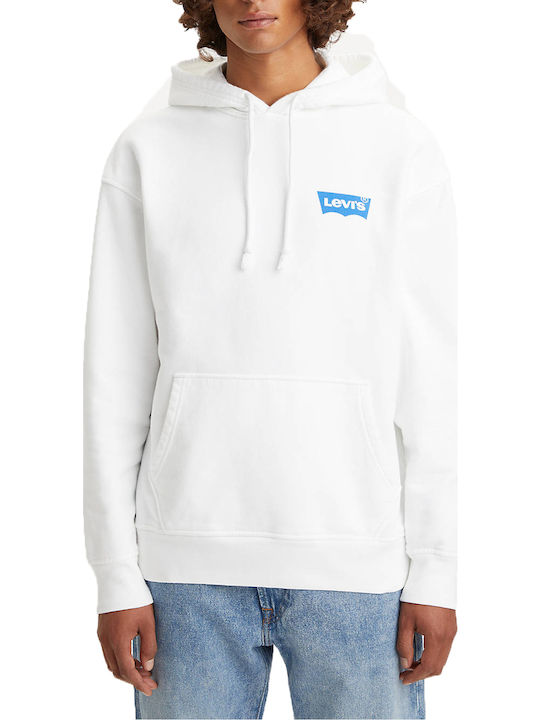 Levi's Graphic Sweatshirt mit Kapuze Weiß