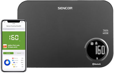 Sencor Digital Kitchen Scale 1gr/5kg Gray