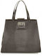 Ivy Damen Shopper Tasche Grau