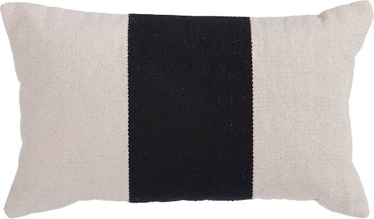 Nef-Nef Homeware Възглавница за диван Livier от 100% Памук Black / Ecru 55x35см. 031734
