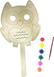 Owl Painting Set 33cm 300219