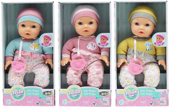 Luna Baby Doll Maggie for 2+ Years 30 cm (Various Designs) 1pc