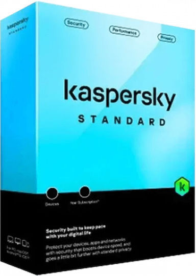 Kaspersky Standard for 1 Device and 1 Year of Use (Electronic License)