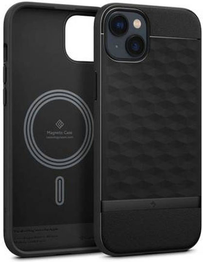 Caseology Parallax Mag Back Cover Σιλικόνης 2mm Matte Black (iPhone 14 Plus)