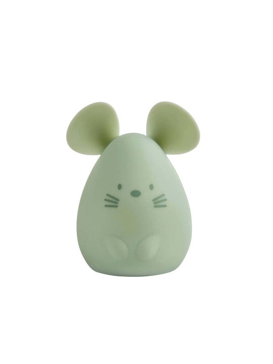 Nattou LED Kinder Dekorative Lampe Mäuschen Grün