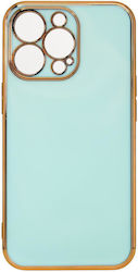 Hurtel Lighting Color Gold Frame Mint (iPhone 12 Pro Max) Hurtel Lighting Color Gold Frame Mint (iPhone 12 Pro Max)