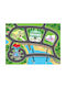 Giochi Preziosi Kids Synthetic Rug Megamat Original Road 90x120cm