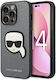 Karl Lagerfeld Saffiano With Karl Head Patch Ba...