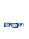 Dolce & Gabbana Sonnenbrillen mit Blau Rahmen und Hellblau Spiegel Linse DG4416 3378/33