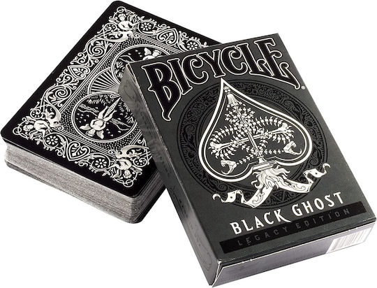 Ellusionist Black Ghost Legacy Edition Spielkarten Schwarz