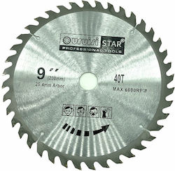 Cutting Disc Wood 230mm with 40 Teeth 1pcs