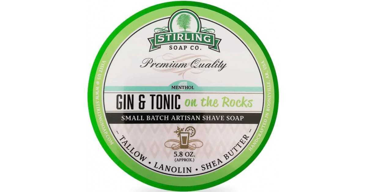 Stirling Gin & Tonic on the Rocks Σαπούνι Ξυρίσματος 170ml Skroutz.gr