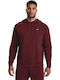 Under Armour Men's Sweatshirt with Hood and Pockets Burgundy