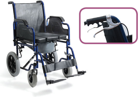 Alfa Care Standard AC-42ΔΦ Инвалидна количка Сгъваемо Прост тип 46см 13-504-154 Син