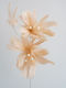 Eurolamp Christmas Decorative Flower 82cm Flower with Feathers
