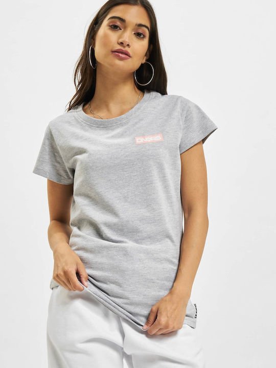 Dangerous Dngrs Damen Sportlich T-shirt Gray