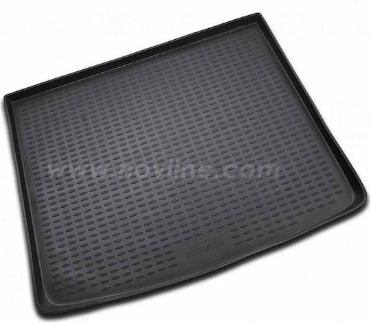 Novline Trunk Mat Tray Type for Volkswagen Touareg 2010+ Black