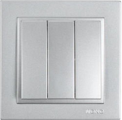 Eurolamp Vertieft Wandschalter Beleuchtung Drei...