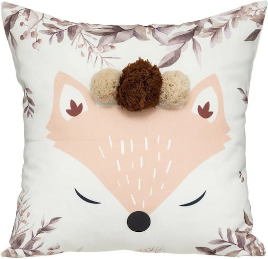 Atmosphera Pernă Decorativă Pentru Copii Vulpe Albă 39x39cm