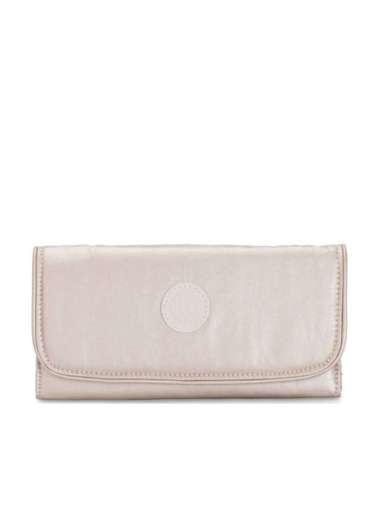 Kipling Голяма Дамско Портмоне Класически Сребрист