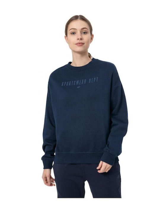 4F Women's Sweatshirt Navy Blue