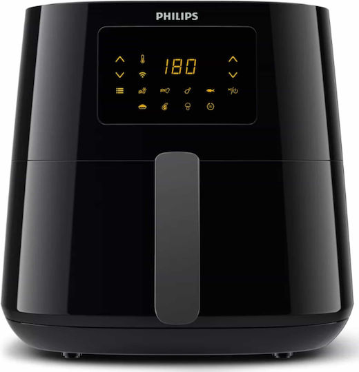 Philips HD9280/70 Air Fryer with Wi-Fi 6.2lt Black