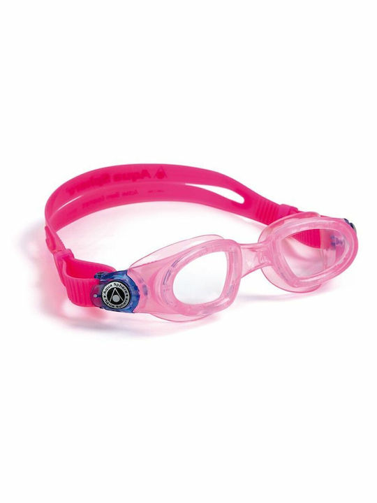 Aqua Sphere Swimming Goggles Kids with Anti-Fog Lenses Pink