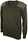 Woodland Pullover Militär in Khaki Farbe (Colombia) V-Ausschnitt