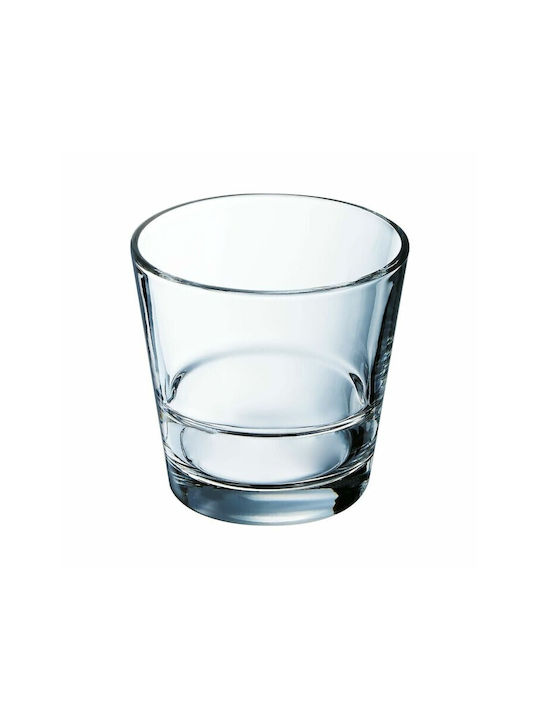 Arcoroc Stack Up Gläser-Set Wasser aus Glas 210ml 6Stück