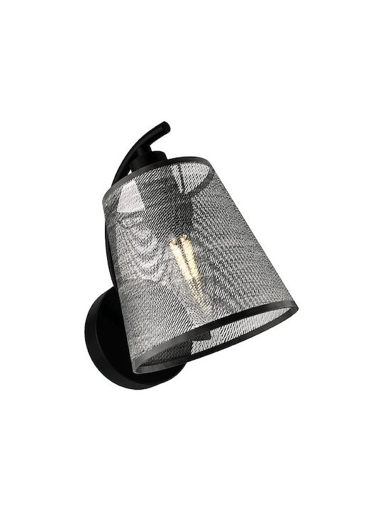 Elmark Classic Lamp Wall with Socket E14 Black 15.5x185cm