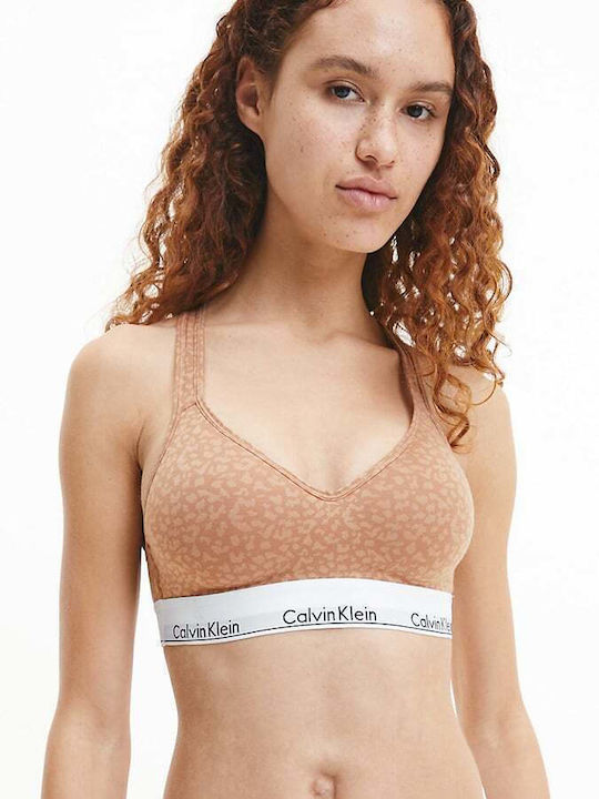 Women's Sports Bra with Light Padding Beige QF1654E-796