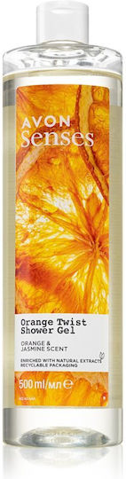 Avon Senses Orange Twist Gel De Duș Tonifiant 500ml