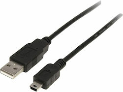 Tele USB-220/08 USB 2.0 USB-A-Stecker zu Mini-USB-B-Stecker 0,8m