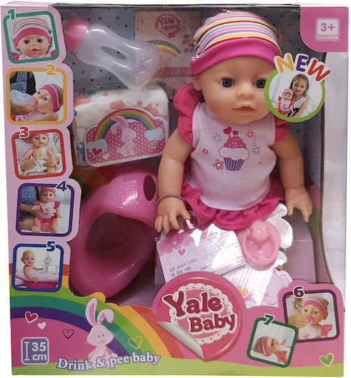 Perfectoys Σετ με Μωρό Κούκλα Yale για 3+ Ετών 35 εκ.