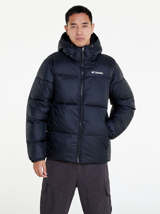Columbia Puffect Χειμωνιάτικο Μπουφάν Puffer Μαύρο