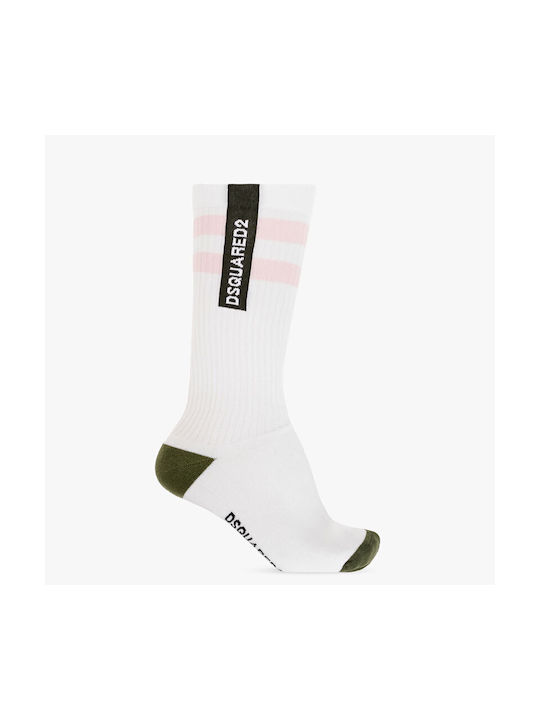 Dsquared2 Herren Socken Weiß 1Pack