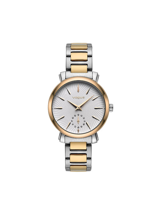Vogue Mimosa Watch Chronograph with Metal Bracelet