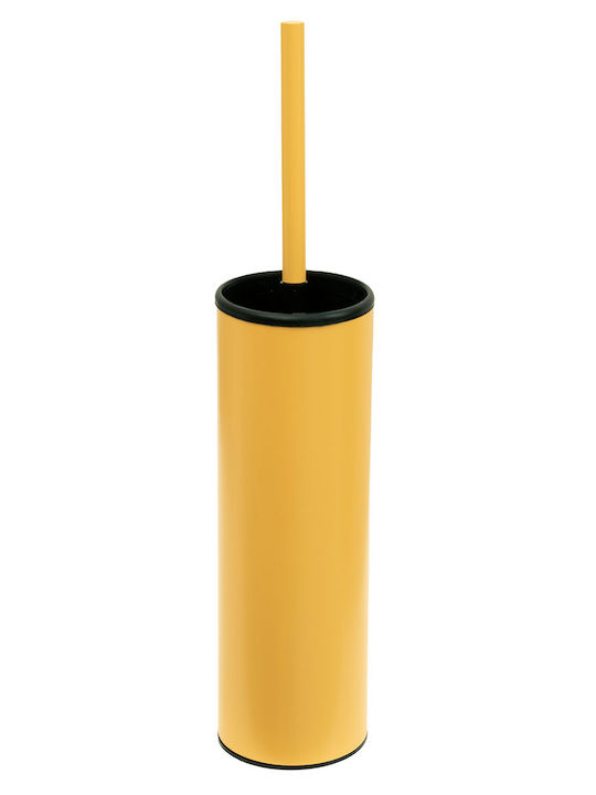 Pam & Co Metallic Toilet Brush Yellow