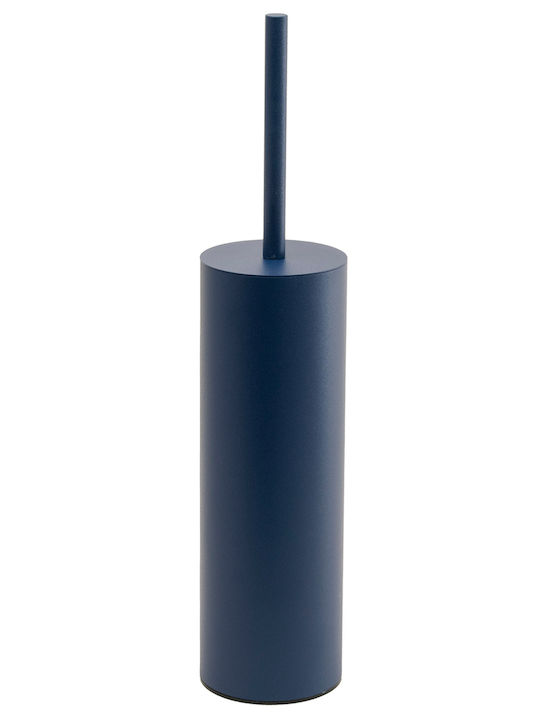 Pam & Co Metallic Toilet Brush Blue