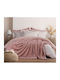 Nef-Nef Homeware Warmer Furry Blanket Super Double 240x220cm Pink
