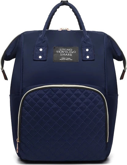 Diaper Bag Navy Blue 26x17x38cm.