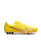 Nike Mercurial Vapor 15 Academy AG Χαμηλά Ποδοσφαιρικά Παπούτσια με Τάπες Yellow Strike / Coconut Milk / Doll / Sunset Glow