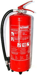 Favorit Φορητός Πυροσβεστήρας Ξηράς Σκόνης 6kg