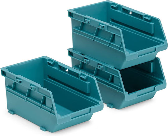 Navaris Plastic Tool Bin Organiser W16.2xD10xH8cm 3pcs