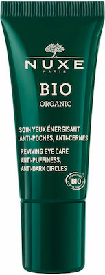 Nuxe Bio Organic Reviving Αντιγηραντική Κρέμα Ματιών κατά των Ατελειών & των Μαύρων Κύκλων 15ml