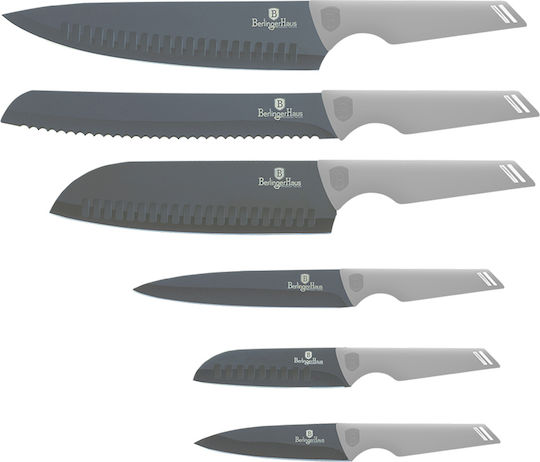 Berlinger Haus Aspen Messer Set aus Rostfreiem Stahl 6 Stück