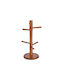 Karv Hölzernes Becherständer 15x15x33cm Kirsche